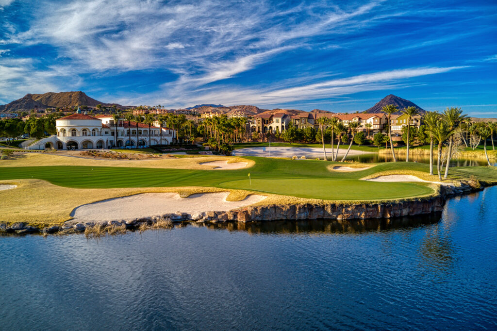 Reflection Bay golf course at Lake Las Vegas