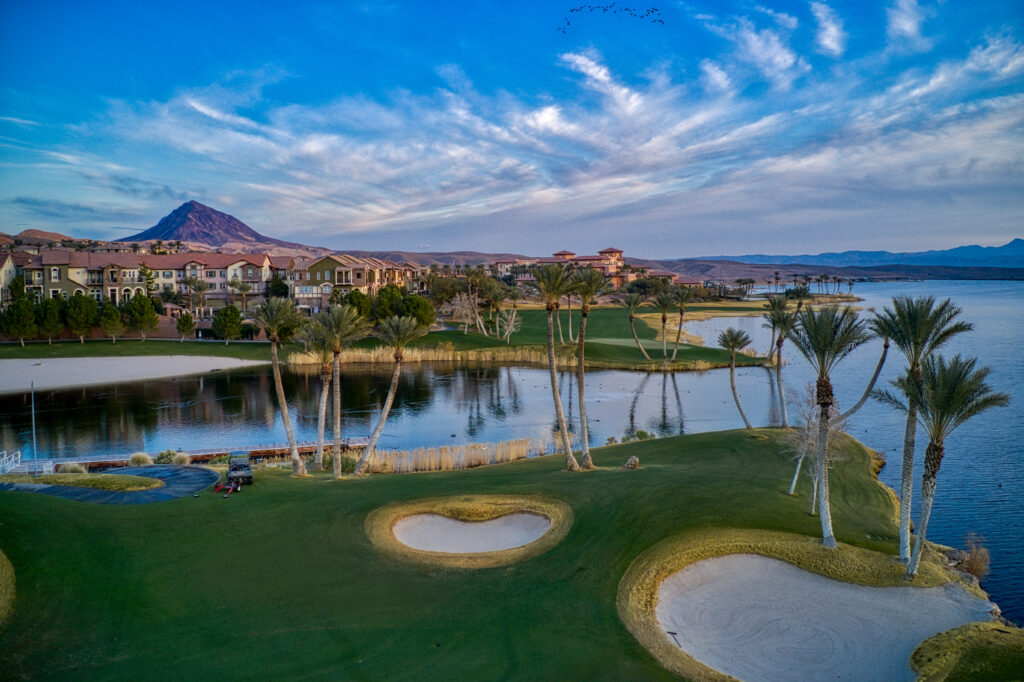 Reflection Bay golf course at Lake Las Vegas